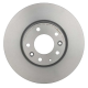 Front Disc Brake Rotor by BREMBO - 09.B543.11 (1 Qty) pa1