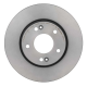 Front Disc Brake Rotor by BREMBO - 09.B551.11 (1 Qty) pa1