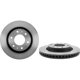 Purchase Top-Quality Front Disc Brake Rotor by BREMBO - 09.B563.11 (1 Qty) pa1