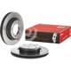 Purchase Top-Quality Front Disc Brake Rotor by BREMBO - 09.B634.11 (1 Qty) pa4