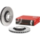 Purchase Top-Quality Front Disc Brake Rotor by BREMBO - 09.C892.11 (1 Qty) pa5