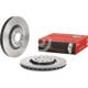 Purchase Top-Quality Front Disc Brake Rotor by BREMBO - 09.N268.11 (1 Qty) pa5