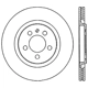 Purchase Top-Quality Front Disc Brake Rotor by CENTRIC PARTS - 121.33034 pa7