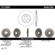 Purchase Top-Quality Disque de frein à disque avant par CENTRIC PARTS - 121.33049 pa7