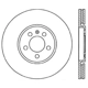 Purchase Top-Quality Front Disc Brake Rotor by CENTRIC PARTS - 121.33049 pa8