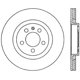 Purchase Top-Quality CENTRIC PARTS - 121.33054 - Front Disc Brake Rotor pa2