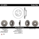 Purchase Top-Quality Front Disc Brake Rotor by CENTRIC PARTS - 121.33074 pa6