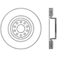 Purchase Top-Quality Front Disc Brake Rotor by CENTRIC PARTS - 121.33092 pa2