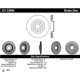 Purchase Top-Quality Disque de frein à disque avant par CENTRIC PARTS - 121.33096 pa4