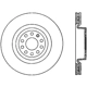 Purchase Top-Quality CENTRIC PARTS - 121.33098 - Front Disc Brake Rotor pa17