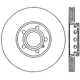 Purchase Top-Quality Front Disc Brake Rotor by CENTRIC PARTS - 121.33103 pa5