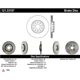 Purchase Top-Quality Front Disc Brake Rotor by CENTRIC PARTS - 121.33107 pa7