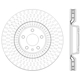 Purchase Top-Quality Front Disc Brake Rotor by CENTRIC PARTS - 121.33134 pa3