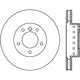 Purchase Top-Quality Front Disc Brake Rotor by CENTRIC PARTS - 121.34071 pa6