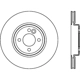 Purchase Top-Quality Front Disc Brake Rotor by CENTRIC PARTS - 121.34092 pa6