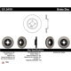 Purchase Top-Quality Disque de frein à disque avant par CENTRIC PARTS - 121.34101 pa7