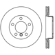 Purchase Top-Quality CENTRIC PARTS - 121.34108 - Front Disc Brake Rotor pa2