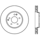 Purchase Top-Quality CENTRIC PARTS - 121.35058 - Front Disc Brake Rotor pa3