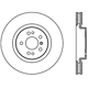 Purchase Top-Quality Disque de frein à disque avant by CENTRIC PARTS - 121.35089 pa7