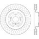 Purchase Top-Quality Front Disc Brake Rotor by CENTRIC PARTS - 121.35138 pa4