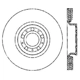 Purchase Top-Quality Front Disc Brake Rotor by CENTRIC PARTS - 121.39032 pa6