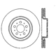 Purchase Top-Quality Front Disc Brake Rotor by CENTRIC PARTS - 121.39034 pa6