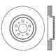 Purchase Top-Quality Front Disc Brake Rotor by CENTRIC PARTS - 121.39035 pa3