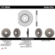 Purchase Top-Quality Disque de frein à disque avant par CENTRIC PARTS - 121.39048 pa1