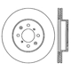 Purchase Top-Quality Front Disc Brake Rotor by CENTRIC PARTS - 121.40018 pa1