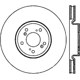Purchase Top-Quality Front Disc Brake Rotor by CENTRIC PARTS - 121.40069 pa7