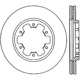 Purchase Top-Quality Front Disc Brake Rotor by CENTRIC PARTS - 121.42029 pa2