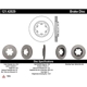 Purchase Top-Quality Front Disc Brake Rotor by CENTRIC PARTS - 121.42029 pa6