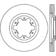 Purchase Top-Quality Front Disc Brake Rotor by CENTRIC PARTS - 121.42068 pa7