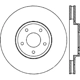 Purchase Top-Quality Front Disc Brake Rotor by CENTRIC PARTS - 121.42075 pa2