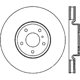 Purchase Top-Quality Front Disc Brake Rotor by CENTRIC PARTS - 121.42076 pa1