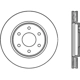 Purchase Top-Quality Front Disc Brake Rotor by CENTRIC PARTS - 121.42089 pa5