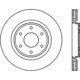 Purchase Top-Quality Front Disc Brake Rotor by CENTRIC PARTS - 121.42094 pa5
