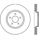 Purchase Top-Quality Front Disc Brake Rotor by CENTRIC PARTS - 121.42098 pa1