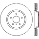 Purchase Top-Quality Front Disc Brake Rotor by CENTRIC PARTS - 121.42100 pa1