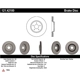 Purchase Top-Quality Front Disc Brake Rotor by CENTRIC PARTS - 121.42100 pa6
