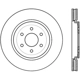 Purchase Top-Quality Front Disc Brake Rotor by CENTRIC PARTS - 121.42102 pa2