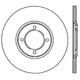 Purchase Top-Quality Front Disc Brake Rotor by CENTRIC PARTS - 121.44007 pa3