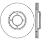 Purchase Top-Quality Front Disc Brake Rotor by CENTRIC PARTS - 121.44043 pa10