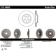 Purchase Top-Quality Front Disc Brake Rotor by CENTRIC PARTS - 121.44065 pa6