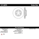 Purchase Top-Quality Disque de frein à disque avant de CENTRIC PARTS - 121.44076 pa3