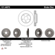 Purchase Top-Quality Front Disc Brake Rotor by CENTRIC PARTS - 121.44078 pa6