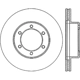 Purchase Top-Quality Disque de frein à disque avant par CENTRIC PARTS - 121.44091 pa6