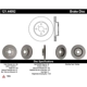 Purchase Top-Quality Front Disc Brake Rotor by CENTRIC PARTS - 121.44092 pa1