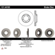 Purchase Top-Quality Front Disc Brake Rotor by CENTRIC PARTS - 121.44108 pa6