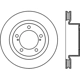 Purchase Top-Quality Front Disc Brake Rotor by CENTRIC PARTS - 121.44162 pa4